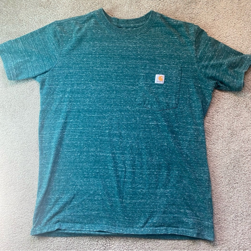 Carhartt Blue Heather Short Sleeve Tee